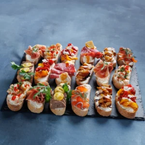 Mix bruschetta. 18 buc.