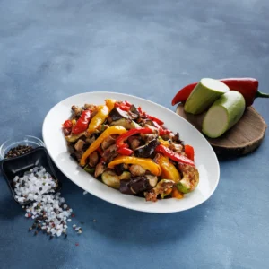 Salata Rotatouille cu carne de porc 1 kg